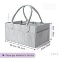 thumbnail image 4 of 1pc Portable Baby Diaper Caddy Organizer - Convenient Diaper Storage Case for, 4 of 4