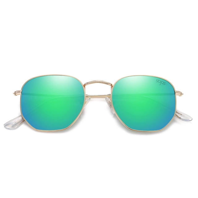 Gafas de sol SOJOS SJ1072 cuadradas pequeñas polarizadas para hombres/mujeres