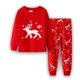 thumbnail image 1 of Conjunto de pijamas de algodón para niños y niñas, ropa de dormir de 2 a 7 años, para invierno y otoño, novedad, 1 of 4