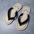 thumbnail image 5 of Eashi Men's slippers New Beach Summer Flip Flop Slipper Comfort Anti-slip, 5 of 7