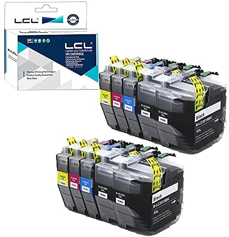 LCL Compatible for Brother LC3019 LC3017 XXL LC3019BK LC3019C LC3019M  LC3019Y (10-Pack,4Black 2Cyan 2Meganta 2Yellow) | Walmart Canada