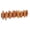 Cherry, variant on Cherry Solid Wood Wall Mounted Coat Rack With 7 Flip-Down Hooks