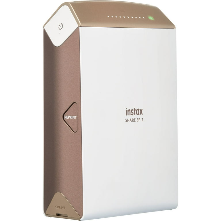 FUJI FILM INSTAX SHARE SP-2 ゴールド Fujifilm Instax Share Smartphone Printer SP-2 (Gold) + 80-Films