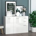 thumbnail image 2 of Buffet Console d'Appoint Autoportant avec Armoire de Rangement pour Salon, 2 of 10