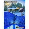 thumbnail image 2 of Luces Solares en Cadena EEW Paquete de 2 con 200 LED Azul Impermeables, 2 of 7