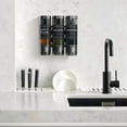 thumbnail image 3 of CZQ 3 Chamber Wall-Mounted Shower Dispenser No Drill Large Capacity Bathroom Organizer, 3 of 7