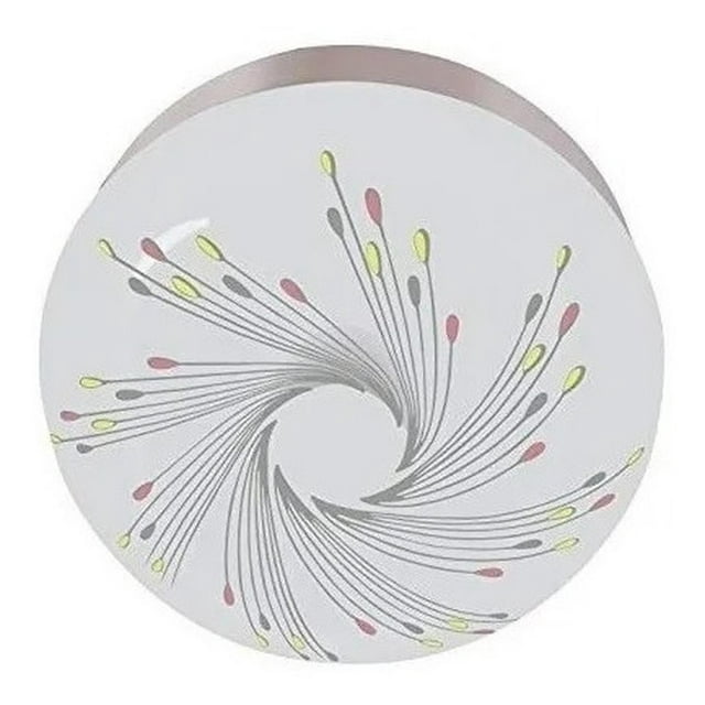 Luminario Led Plafón Decorativo Tarrasa Ad-4281 18w Adir blanco