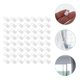 thumbnail image 2 of 100pcs Silent Curtain Wheels Plastic Curtain Track Rollers Curtain Track Carrier, 2 of 4