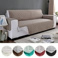 thumbnail image 3 of ANMINY Loveseat Couch Cover Slipcover Waterproof Sofa Cover Khaki Non-slip Pet Furniture Cover for Dogs/Cats Cover, 3 of 5