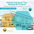 thumbnail image 2 of YANI- Rock Space 12Mbps Wifi Repeater Ac1200 Wifi Range Extender Black, 2 of 4