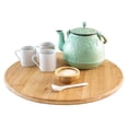 thumbnail image 1 of Organizador TB Home de Lazy Susan para armario, despensa, 14 cm, bambú, 1 of 7