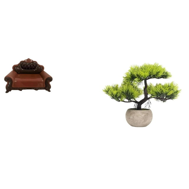 Sofá Bonsái En Miniatura, Modelo De Sillón, Accesorio DIY, Planta Artificial, Vegetación, Muebles, Habitación, Micropaisaje, Regalo, Centros De Mesa, Decoraciones