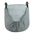 thumbnail image 2 of Stroller Footmuff Bunting Batching Buantelabidio extraíbles Topulador de pie de la intemperie para el pie para el pie de viaje al aire libre Accesorio Gris, 2 of 8