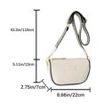 thumbnail image 2 of Bolso de hombro para mujer bolso cruzado Fashionalbe PU de gran capacidad para viajes de oficina, 2 of 9