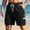 (Fashion 61)Black, variant on Aimik Men's Drawstring Cargo Shorts Side Flap Pockets Relaxed Fit Summer Shorts for Outdoor Weekend Casual Streetwear