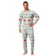 thumbnail image 3 of Family Matching Christmas Pajamas Set, Christmas Printed Long Sleeve Sleepwear, Soft Cozy Holiday PJs for for Family Members of All Ages Perfect for Christmas Photos & Holiday Celebrations, 3 of 6