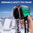 thumbnail image 3 of KAPVOE Ski Goggles OTG - over Glasses Ski/Snowboard Goggles for Men, Women & Youth - 100% UV Protection, 3 of 7