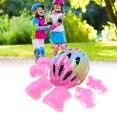 thumbnail image 1 of Kids Bike Helmet Set, Adjustable Skating Protective Gear Set Wrist Guard 7 Pcs Knee Pads Elbow Pads  for Outdoor Activities, 1 of 8