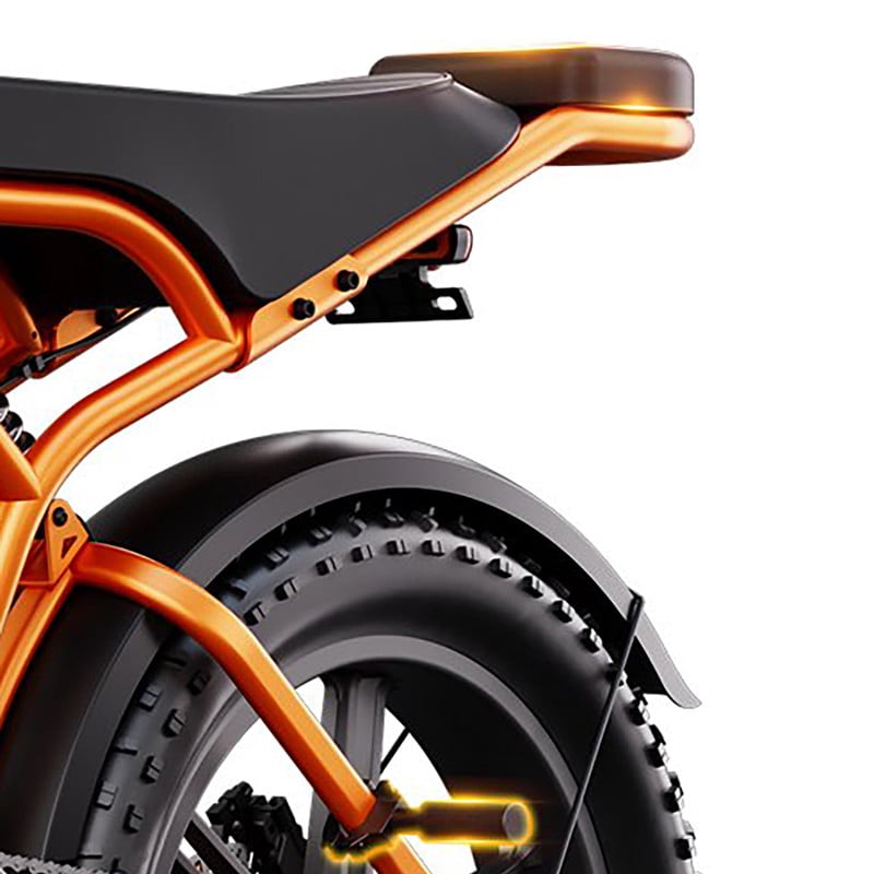 TST Foot Pedal, Rear Seat Cushion for Ebike