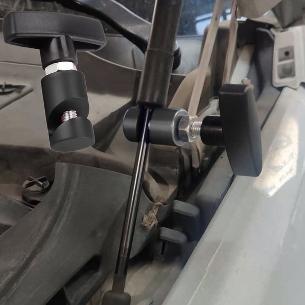Soporte de varilla de elevación del capó del motor, varilla de aire hidráulica del maletero, evita pellizcos, sujetador automotriz de aleación de aluminio