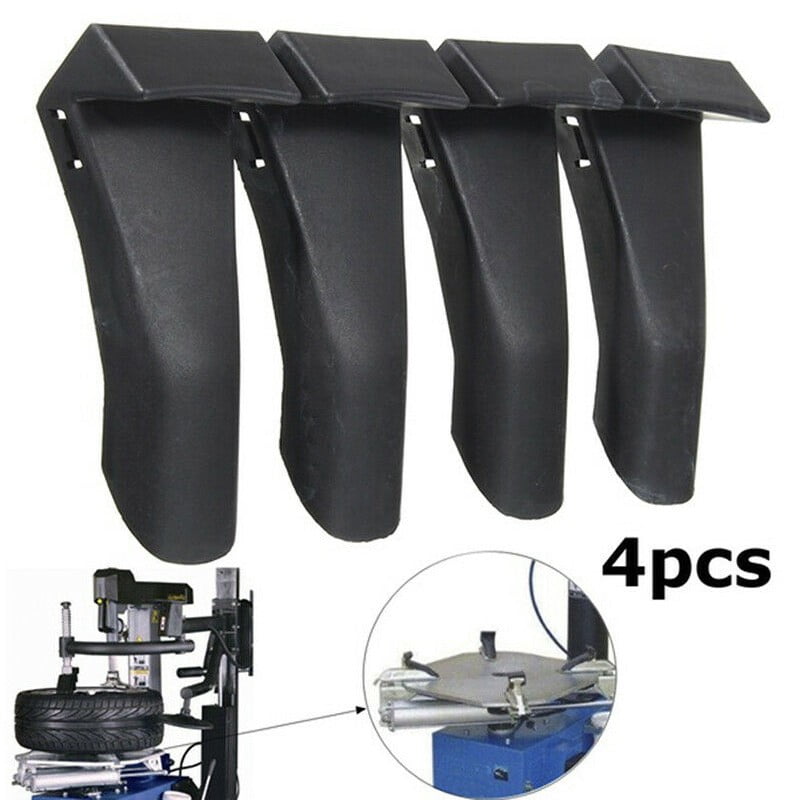 4pcs Black Jaw Clamp Cover Protector Wheel Guard For Tire Changer Machine Rim 