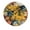 FFclock046, variant on ZXCXRQFa Home Clocks Animal Skin Pattern Zebra Silent Non Ticking Battery Operated Clock Vintage Round Clocks or Garage Basement Restaurant Workshop Wall Art 10inch