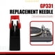 thumbnail image 4 of Aguja de Repuesto para Cartucho para Phono Gp330, 331, 350, 351, D74, 75Y y M100 Diamond., 4 of 5