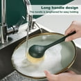 thumbnail image 3 of Long-handle dishwashing brush, kitchen cleaning ball, non-falling silk, degreasing and decontamination brushblackish green, 3 of 4