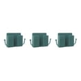 thumbnail image 2 of relayinert Wall Mounted Phone Charging Holder Remote Control Organizer Plastic Multifunctional Earphone Office Storage Box Green 3Set, 2 of 6