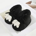 thumbnail image 3 of Unisex Newborn Baby Cotton Booties Non-Slip Sole for Toddler Boys Girls Infant Winter Warm Fleece Cozy Animial Patten Shoes, 3 of 7