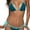 YY121, variant on Top-kevin Women Two Piece Swimsuit Color Block Swimwear Halter String Triangle Bikini Sets