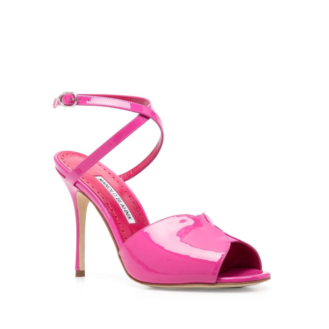 サンダル・ミュール Manolo Blahnik Hourani 105 Sandal Pink Manolo Blahnik Hourani 105 Sandals Pink (Women's) - Walmart.com