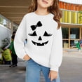 thumbnail image 2 of Mercatoo Halloween Pullover for Kids Unisex Crewneck Graphic Long Sleeve Sweatshirt Printed Casual Pullover Tops, 2 of 6
