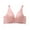 Pink Everyday bra for women, variant on ATOYSOY Everyday Bra Wireless Nursing Front Closure Button Breathable Push Up Underwear Workout Lace Lightly Thin Girls Teens Floral Smoothing Comfort Bra Yellow