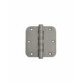 thumbnail image 2 of Prima Decorative Hardware Charnière de Porte en Laiton Chromé 3.5"x 3.5"x 4mm, 2 of 2