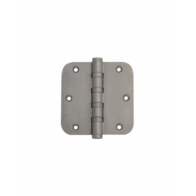 Prima Decorative Hardware Charnière de Porte en Laiton Chromé 3.5"x 3.5"x 4mm