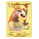 thumbnail image 3 of Card Game Battle Collection English Japanese Metal Card Pikachu Charizard Mewtwo Charmander Eevee Kawaii Birthday Gift, 3 of 5