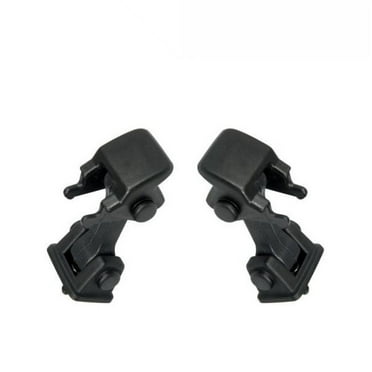 Black Hood Hold n Latch Set Pair for 97-06 for Jeep for Wrangler - 2 Piece -