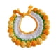 thumbnail image 4 of Collar de gato de punto, collar de punto, collar hecho a mano, babero de vestir ajustable para Gradiente amarillo, 4 of 9