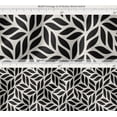 thumbnail image 4 of Soimoi Waterproof Outdoor Fabric By The Yard | Leaves Theme on Black | 56" Wide | UV Resistant & Durable Taffeta Material for Cushions, Covers, Curtains, awning & DIY Projects, 4 of 7