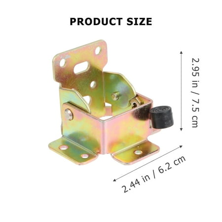 

4 Pcs Folding Bracket Iron Folding Lock Extension Foldable Support Bracket Hinge