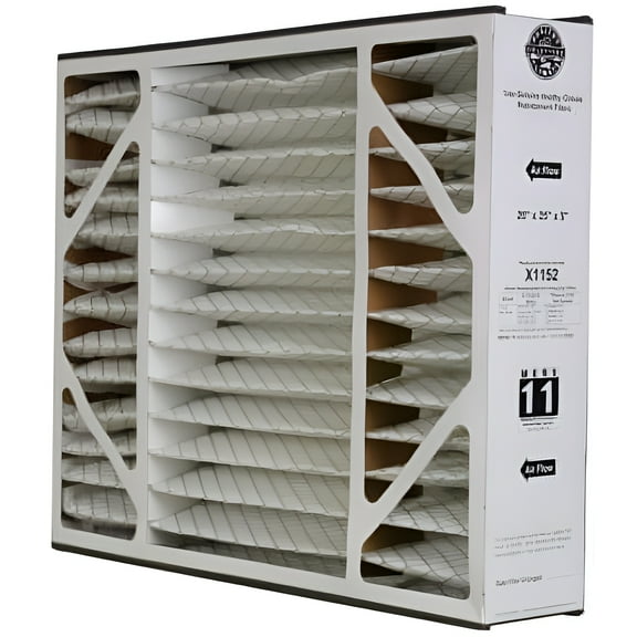 Lennox X1152 - 20" x 25" x 5" Healthy Climate Replacement Filter, MERV 11