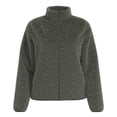 thumbnail image 1 of Chamarra George para Mujer, Coral, con Bolsillos en Costados, Cuello Mock Verde Talla M, 1 of 1