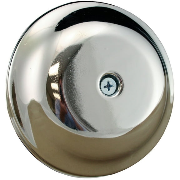 Jones Stephens C96005 5-1/4 Od Chrome Bell Cleanout Cover Plate - Chrome
