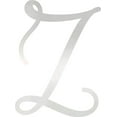 thumbnail image 1 of Acrylic Sign Letter, Plastic Blank Z Script, 6'' Tall Clear Alphabet, 1 of 5