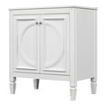 thumbnail image 3 of GDF Studio Vintage 30" Bathroom Vanity with Ceramic Sink, Soft-Close Door, and Ample Storage, White, 3 of 21