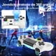 thumbnail image 4 of Controlador inalámbrico para P4, gamepad remoto con luz RGB compatible con P-4/P-4 Slim/P-4 Pro/PC con Windows, blanco, 4 of 9