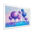 thumbnail image 2 of Designart 'Ornamental Colourful Trees I' Modern Framed Art Print, 2 of 4