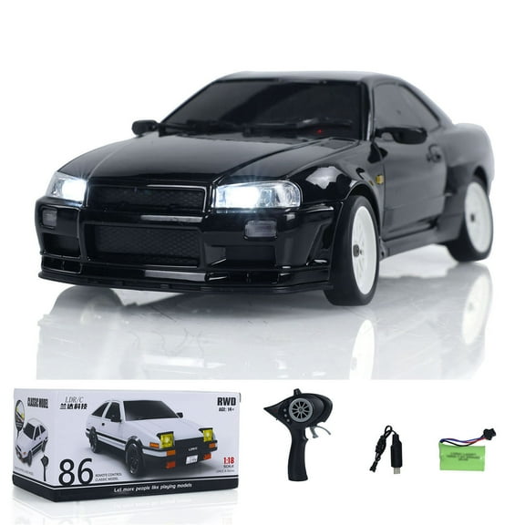 LDRC A99 1/18 RWD RC Car Drift Car Remote Control Racing Vehicles Model Lights