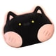 thumbnail image 5 of Almohada con forma de animal, cojín de peluche de franela, suave, para niños, regalo de Navidad, gato rosa cereza, 40 x 30 cm, 5 of 7